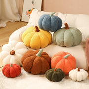 Pluszowa poduszka do siedzenia, urocza poduszka dekoracyjna w kształcie dyni, supermiękka poduszka na oparcie sofy, poduszka okienna, ozdoba dyniowa na Halloween, 15–35 cm