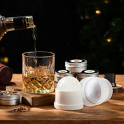 Zestaw do wędzenia whisky – tradycyjne urządzenie do wędzenia koktajli, nadające się do koktajli i wódki – idealny pomysł na prezent urodzinowy