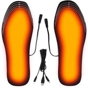 Ogrzewane wkładki do butów USB, elektryczna podkładka do ogrzewania stóp, podgrzewacz do stóp, podkładka do skarpet, mata, wkładki ogrzewające do sportów zimowych na świeżym powietrzu, ciepło zimą