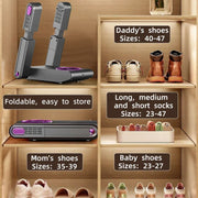Electric Dryer Intelligent 220V Ultraviolet Deodorization and Sterilization Household Foldable Fast Heating Shoe Drying Machine